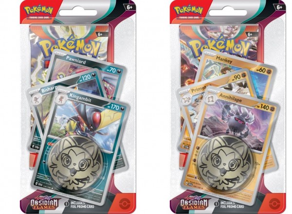 Pokémon Cards SCVI03 Obsidian Flames Checklane Blister EN